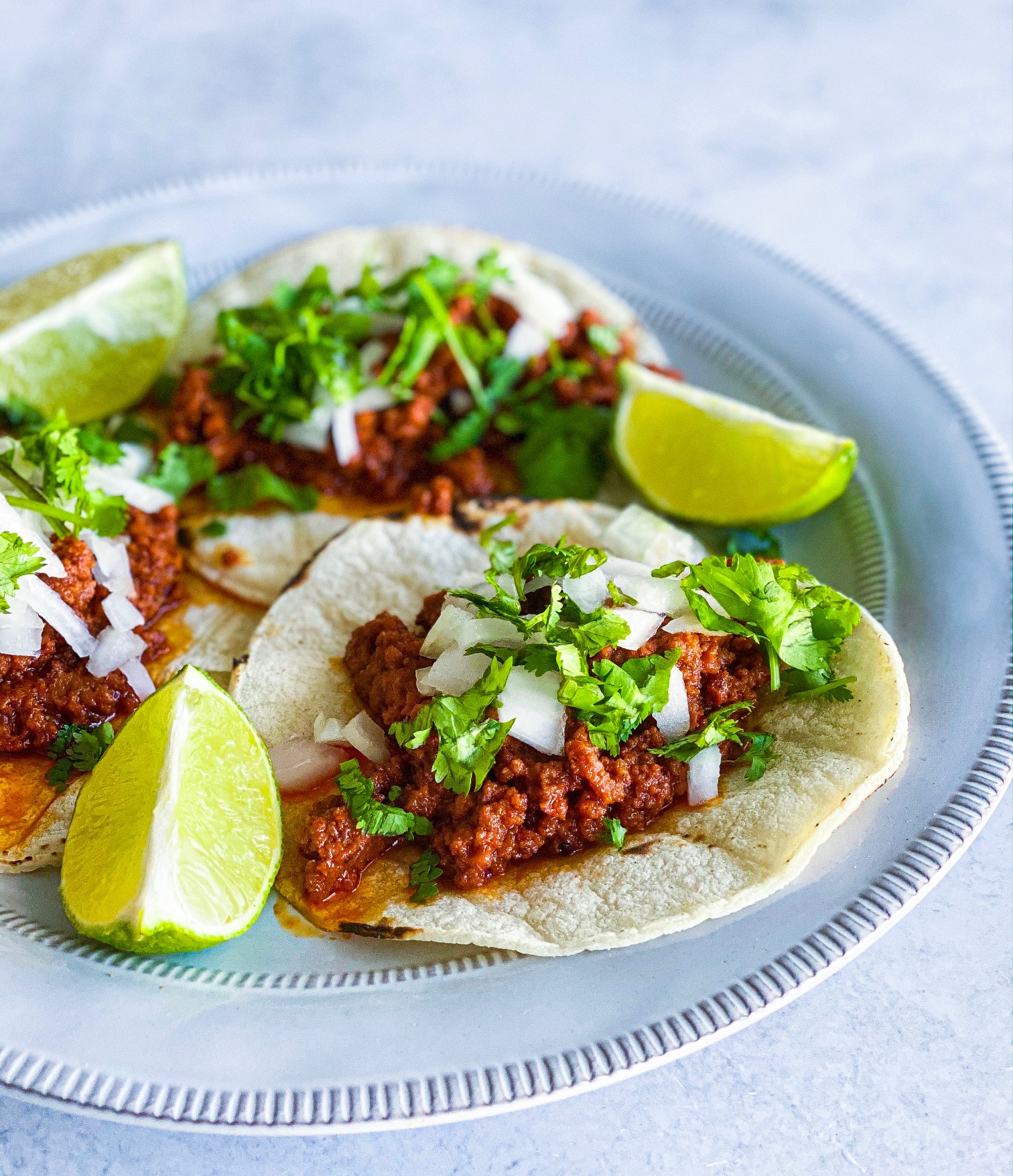 Chorizo Street Tacos - The Delicious Antidote